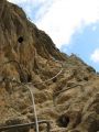 Les Vires des Gorges d'Agnielles: Dpart par une monte sur 50
