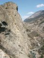 Les Gorges de la Durance: Le rocher  escalader en final