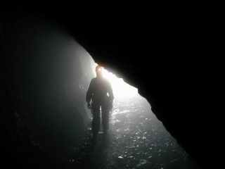 Le Roc du Vent: Tunnel final (lampe obligatoire!)