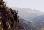 La Ciappea: Dpart de la tyrolienne