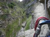 La traverse des Beaumes: Vue sur les gorges