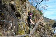 La Chal: Passerelle de la via PD