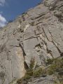 Les Rochers de la Clapi�re: mur de d�part