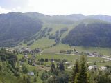 La Cascade: Vue sur l'Alpe du Grand Serre � mi-parcours