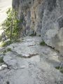 Les Cr�tes de Combe la Roche: Superbe dalle vers la fin de la via