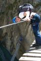 Les Gorges de la Durance: Vue des 2 passerelles