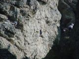 Les Betti�res: Pont de singe (vue depuis la sortie des cr�es)