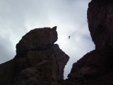 Le Roc du Vent: Le pont de singe vue du canyon