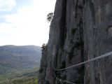 Rocher du Saint-Julien: la passerelle