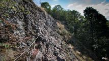 Rando-ferrata de la source de la Moselle: On monte tranquillement, niveau facile !