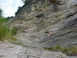 Siala: Vue sur la bifurcation de la via a 2/3 du parcours