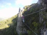 Le Rocher de Neuf Heures: Pont de singe juste avant l'arriv�e