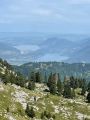 La cord�e des dahuts: Vue sur le Lac ao�t 2023