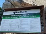 Yves Pollet-Villard: Panneau d'information de la Via ao�t 2023