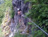 La via ferrata du Lac des Graves: Nouvelle passerelle