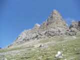 L'Aiguillette du Lauzet: La falaise