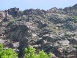 Les Escaldilles: Vue sur la paroi depuis la route