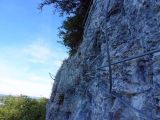 Le Regardoir / Lac de Vouglans: �a monte, �a descend, puis c'est horizontal...