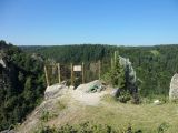 Malzieu-Ville: Tyrolienne priv�e et payante
