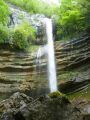 Rocher de l'Envers: cascade d�but de la via