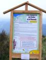 Les rochers de la Miramande: 01 Le panneau