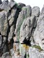 Les rochers de la Miramande: 18 verte diedre