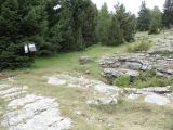 Via souterrata de la Tune: L'entr�e (depuis le dessus de la terre)