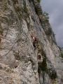 La grotte � Carret: Dans le premier mur de la Grotte � Carret