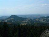 Puy des Juscles: Vue de la derni�re passerelle