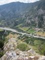 Falaise de Meichira: fin de la via