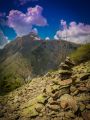 Les Perrons: Non, ce n'est pas la sortie, la via continue 50 m�tres plus haut!