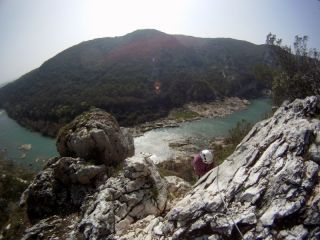 Les Gorges du Gardon: La vue r�compense les via-ferratistes