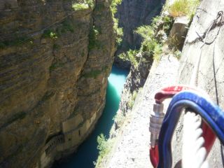 Le Grand Frisson: Vue des gorges de la partie 2