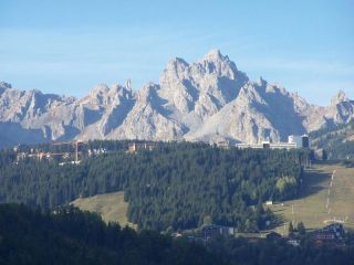 Les grosses pierres: Courchevel et la via de la Croix des Verdons depuis les Grosses Pierres