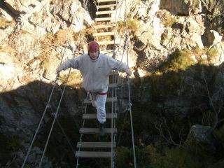 Puy des Juscles: Passerelle