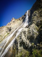 Le voile de la mari�e (cascade de la Pisse)
