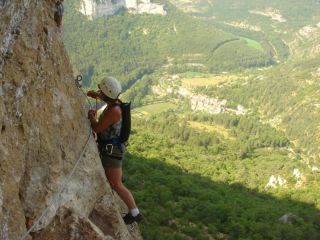Boffi: tr�s beau parcour audessu de la Dourbie