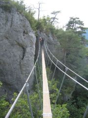 Boffi: d�but du parcours  avec pont N�palais