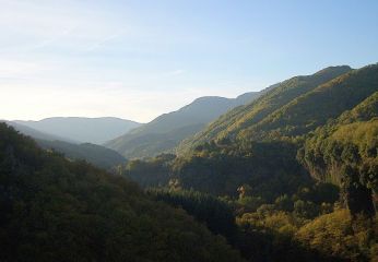 Le Pont du Diable: La fin de la via : quelle vue !