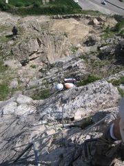 Les plates de la Daille: la premiere petite difficult�