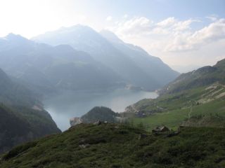 Les plates de la Daille:  une des vue  du sommet de la via