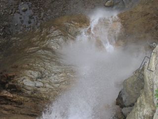 La Monte au Purgatoire: la cascade