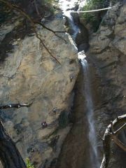 La Montée au Purgatoire:  La cascade