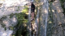 Via ferrata de Bellevaux: cascade des NANS