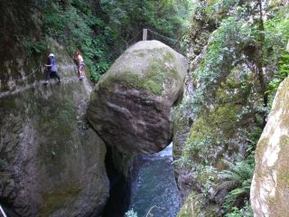 Les Canyons de Lantosque: le rocher