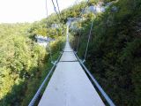 Le regardoir / Lac de Vouglans: un pont trs stable