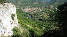 Le Roc d'Anglars: La passerelle surmonte de la tyrolienne