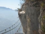 La via ferrata Jules Carret: Sympa le pont népalais de 40m !