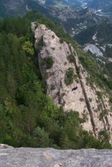 Les Demoiselles du Castagnet: La tyrolienne vue d'en haut