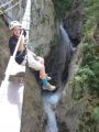 Le Grand Vallon: 2eme passerelle audessus des cascades